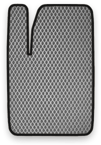 EVA коврик серый с черным кантом