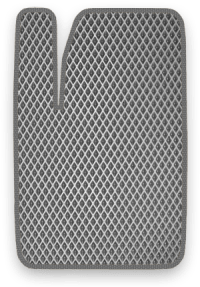 EVA коврик серый с серым кантом